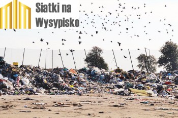 Na ogrodzenie wysypiska - Drobna siatka - Drobne siatki zabezpieczające wysypisko